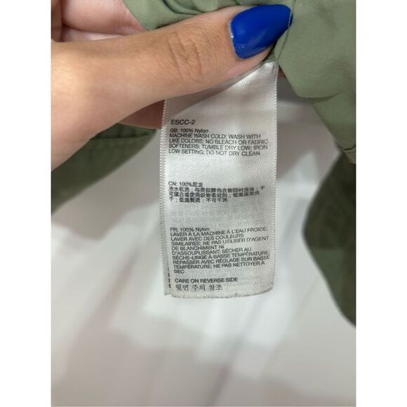 NWOT Exofficio BugsAway Army Green Long-Sleeve Button Up UPF 50 Shirt Men's 2XL - Picture 6 of 11